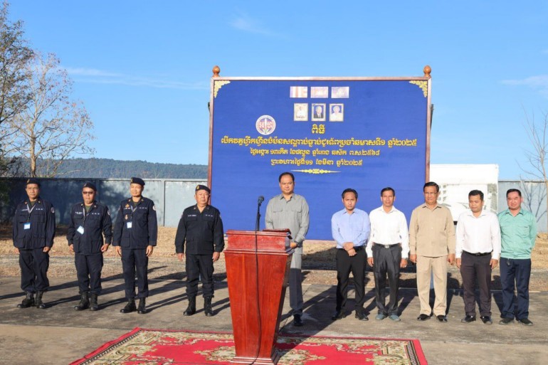 អភិបាល​ខេត្ត​ព្រះវិហារ​អញ្ជើញ​ជា​អធិបតី​ក្នុង​វគ្គ បំប៉ន​សណ្តាប់ធ្នាប់​ជួរ​ទ័ព ប្រចាំ​ឆមាស​ទី​១ ឆ្នាំ​២០២៥